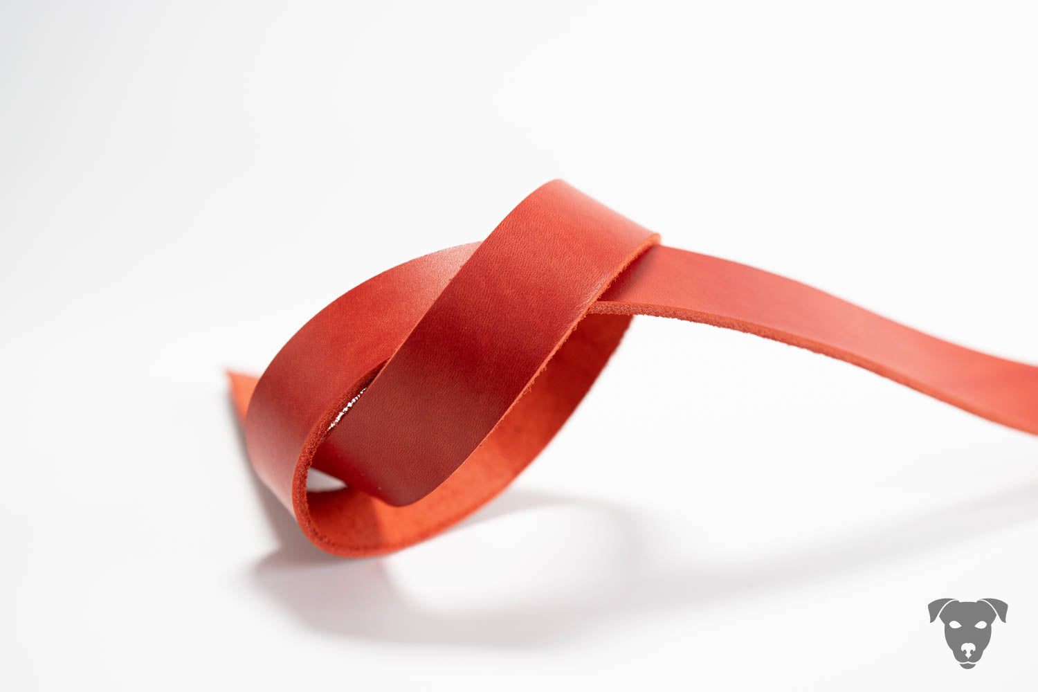 Riemen Halsband - blutorange & orange