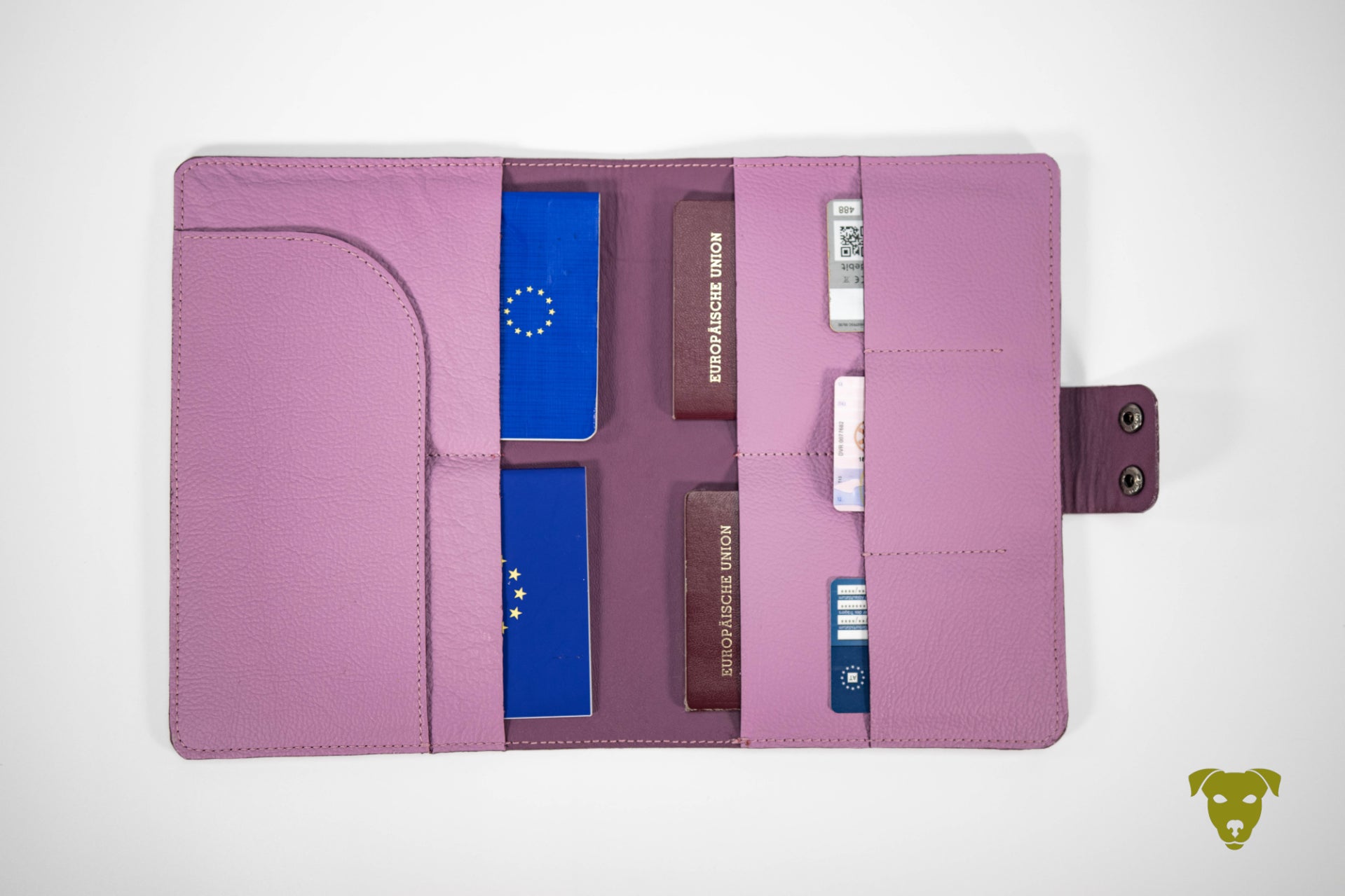 Travel Wallet ORCHIDEE für 4 Pässe