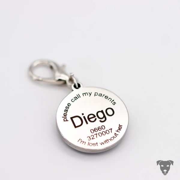 Shell dog tag - FOOTBALL