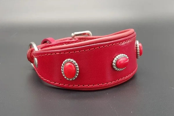 Riemen Halsband - Wilde Hummel "KORALLE"